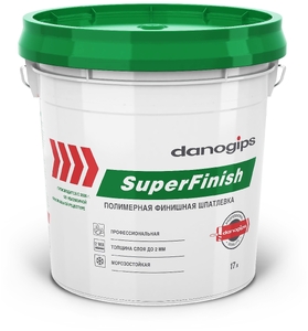 Шпаклевка "Шитрок" DANOGIPS SUPER FINISH 17л/28кг