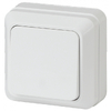 Выключатель Quadro IP20, 10А-250В,ОУ  белый /2-101-01/